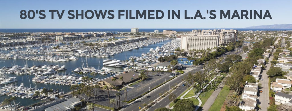 Aerial of Marina del Rey harbor