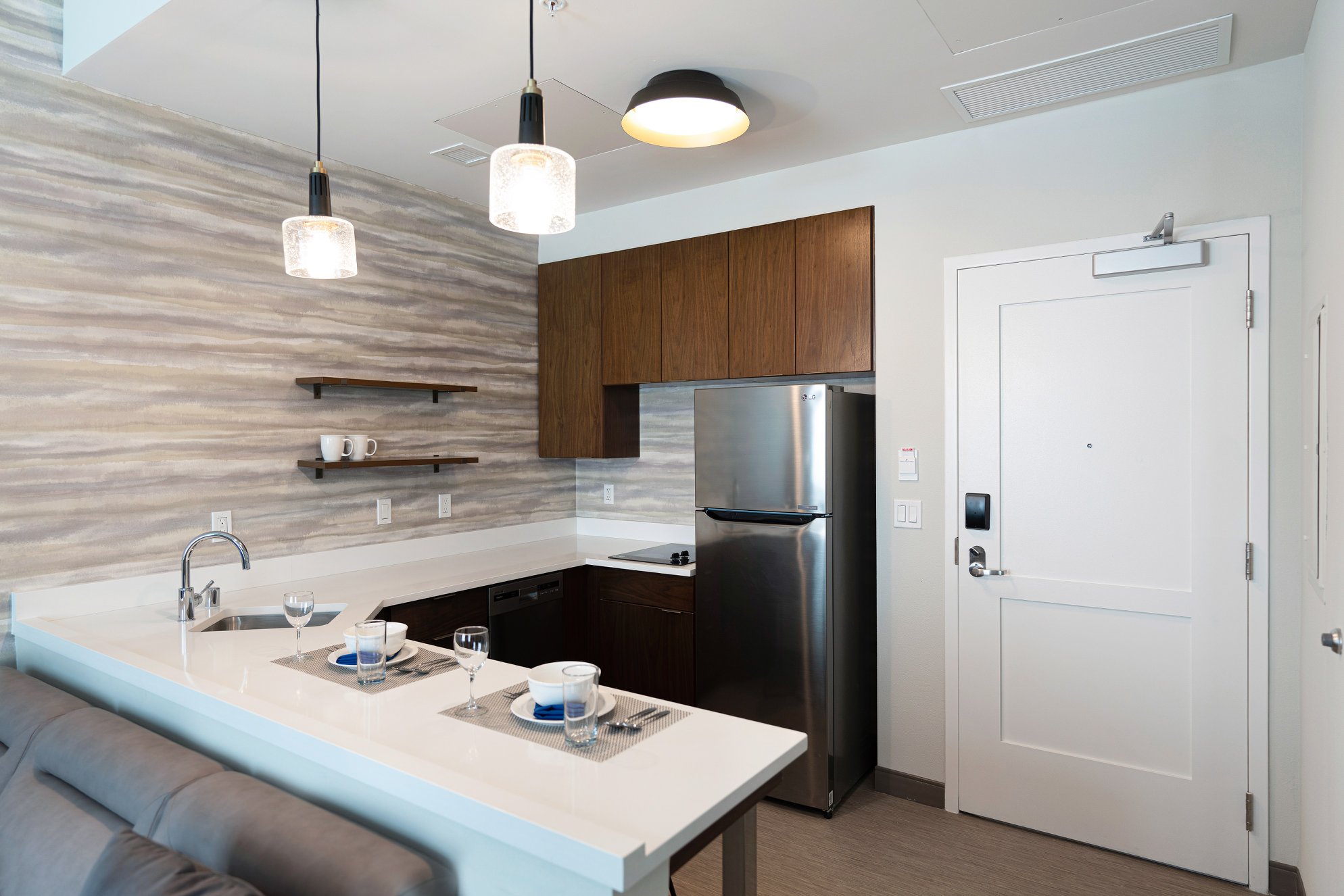 Kitchen at Residence Inn Marina del Rey