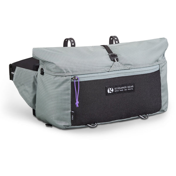 Piku Fanny Pack by Gossamer Gear front with zippered pocket