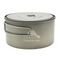 Titanium 900ml D130mm Pot by TOAKS
